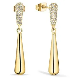 BERING Ohrstecker - Arctic Pave Gold Zirkonia - BERING Modell: 754-27-05