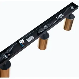 Sollux SL.1387 Plafond WINX 4L schwarz/gold