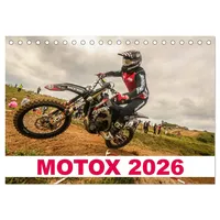 Calvendo MOTOX 2026 (Tischkalender 2026 DIN A5 quer), CALVENDO