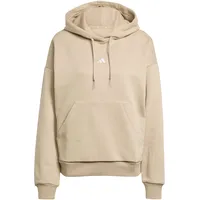 Adidas Essentials Hoodie Warm Sandstone/White S