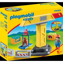 Playmobil 1.2.3 Baukran 70165