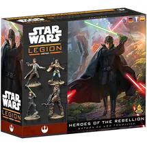Asmodee Asmodee, Star Wars: Legion – Heroes of The Rebellion, Erweiterung, Atomic Mass Games, Tabletop, 2 Spieler, 14+ Jahre, 120-180 Minuten, Deutsch, Mehrsprachig