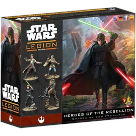 Asmodee Asmodee, Star Wars: Legion – Heroes of The Rebellion, Erweiterung, Atomic Mass Games, Tabletop, 2 Spieler, 14+ Jahre, 120-180 Minuten, Deutsch, Mehrsprachig