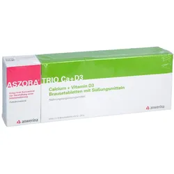 ASZORA Trio Ca+D3 4mg/5ml+500mg/1000 I.E. IFK+BTA 1 P