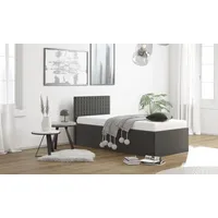 Westfalia Schlafkomfort Polsterbett, grau (anthrazit), B:108cm L:210cm, WESTFALIA SCHLAFKOMFORT,