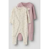 NAME IT NBFNIGHTSUIT 2P Zip FF Heart Noos Summer Sand 80