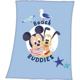 Disney Babydecke »Mickey Mouse«, mit liebevollem Mickey Mouse Motiv, Kuscheldecke, bunt