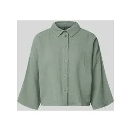 Vero Moda VMNATALI CROP SHIRT WVN NOOS Grün S