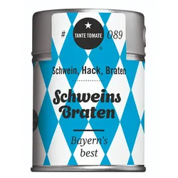 Schweins Braten - Gewürzmischung - Für Schwein, Hack und Braten - 45g Streuer