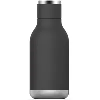ASOBU Urban isolierte Edelstahlflasche - schwarz SBV24 black)