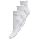 Only ONLTINE HEART TENNIS SOCK 3-PACK gold/weiß 36-41