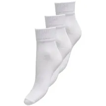 Only ONLTINE HEART TENNIS SOCK 3-PACK gold/weiß 36-41