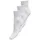 Only ONLTINE HEART TENNIS SOCK 3-PACK gold/weiß 36-41