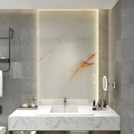 neu.haus Duschrückwand Weiß