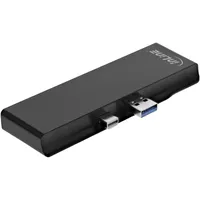 InLine MultiHub, Surface Pro 4/5/6, 3-Port USB 3.2 Buchse, HDMI 4K, Cardreader