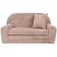 FORTISLINE Kindersofa Rosalia Mini 78 x 45 x 40 cm Textil rosa