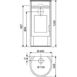 Wamsler Atlas KF 111 gussgrau
