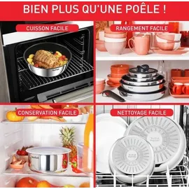 Tefal Ingenio Emotion Topf-Set 13-tlg. Kochtopf + Pfanne