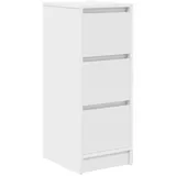 vidaXL Sideboard 29,5 x 76 x 34 cm Weiß