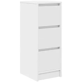 vidaXL Sideboard 29,5 x 76 x 34 cm Weiß