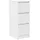 vidaXL Sideboard 29,5 x 76 x 34 cm Weiß