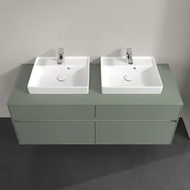 Villeroy & Boch Waschtischunterschrank 140 x 54,8 x 50 cm Soft Green