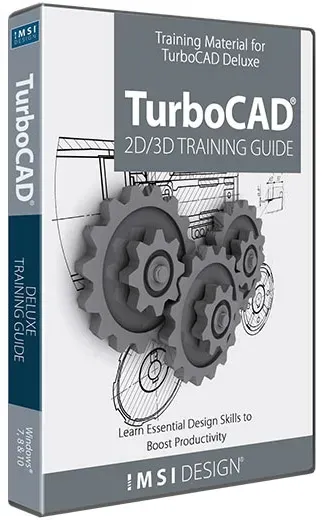 2D/3D Training TurboCAD Deluxe 2020, English