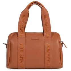 CHILDHOME Wickeltasche Mommy Club Signatur Simili Leder braun