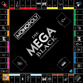 Winning Moves Monopoly Mega Black Edition