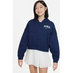 NIKE Kinder Kapuzensweat Sportswear, MIDNIGHT NAVY, XS