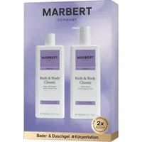 Straub GmbH Marbert Bath & Body Classic Bundle – Duschgel & Bodylotion je 400 ml