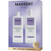 Straub GmbH Marbert Bath & Body Classic Bundle – Duschgel & Bodylotion je 400 ml