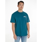Tommy Jeans T-Shirt »TJM REG VARSITY TEE«, blau