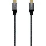 AISENS USB-Kabel 3.2 Gen2X2 1 m Grau