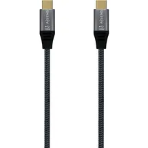 AISENS USB-Kabel 3.2 Gen2X2 1 m Grau