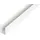 GAH Alberts U-Profil PVC 2 m 10 x 10 x 1 mm weiß