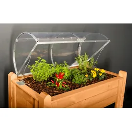 Wilk Hochbeetabdeckung Premium 100 x 59 x 28 cm Transparent
