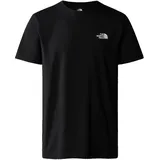 The North Face NF0A87NGJK3 S/S Simple T-Shirt Herren TNF Black Größe XS