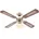 ETC Shop Deckenventilator Deckenventilator Eiche
