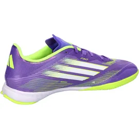 adidas Herren Fussball-Hallenschuhe F50 League IN PURRUS/FTWWHT/LUCLEM, 48