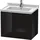 Duravit Waschtischunterschrank 2 Auszüge 67 x 55,8 x 46,9 cm Schwarz Hochglanz