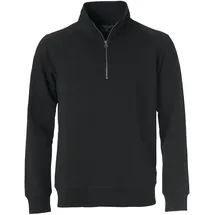 New Wave Rundhalspullover Schwarz 3XL