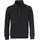 New Wave Rundhalspullover Schwarz 3XL