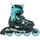Rollerblade Microblade Schwarz/Light Blue 28