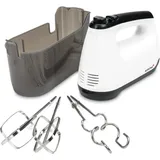 KORONA Handmixer Aufbewahrungsbox Rührgerät 6 Leistungsstufen | Turbo - Stufe | Startfunktion |Auswurftaste
