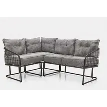 JV Möbel Ecksofa L-Form Sofa grau