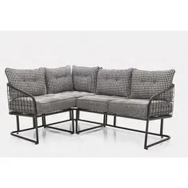 JV Möbel Ecksofa L-Form Sofa grau