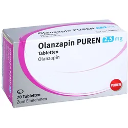 Olanzapin Puren 2,5 mg Tabletten 70 St