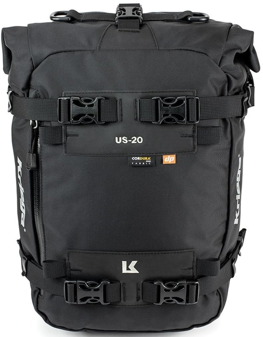 Kriega US-20 Drypack Zak, zwart, 11-20l Voorman