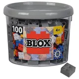 Simba Blox 100 graue 4er Steine in Dose 104114534
